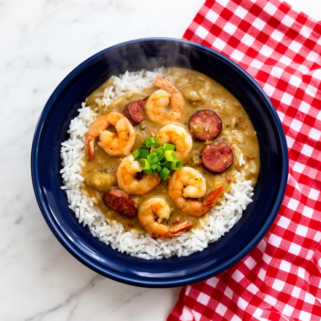 Weeknight Shrimp Gumbo