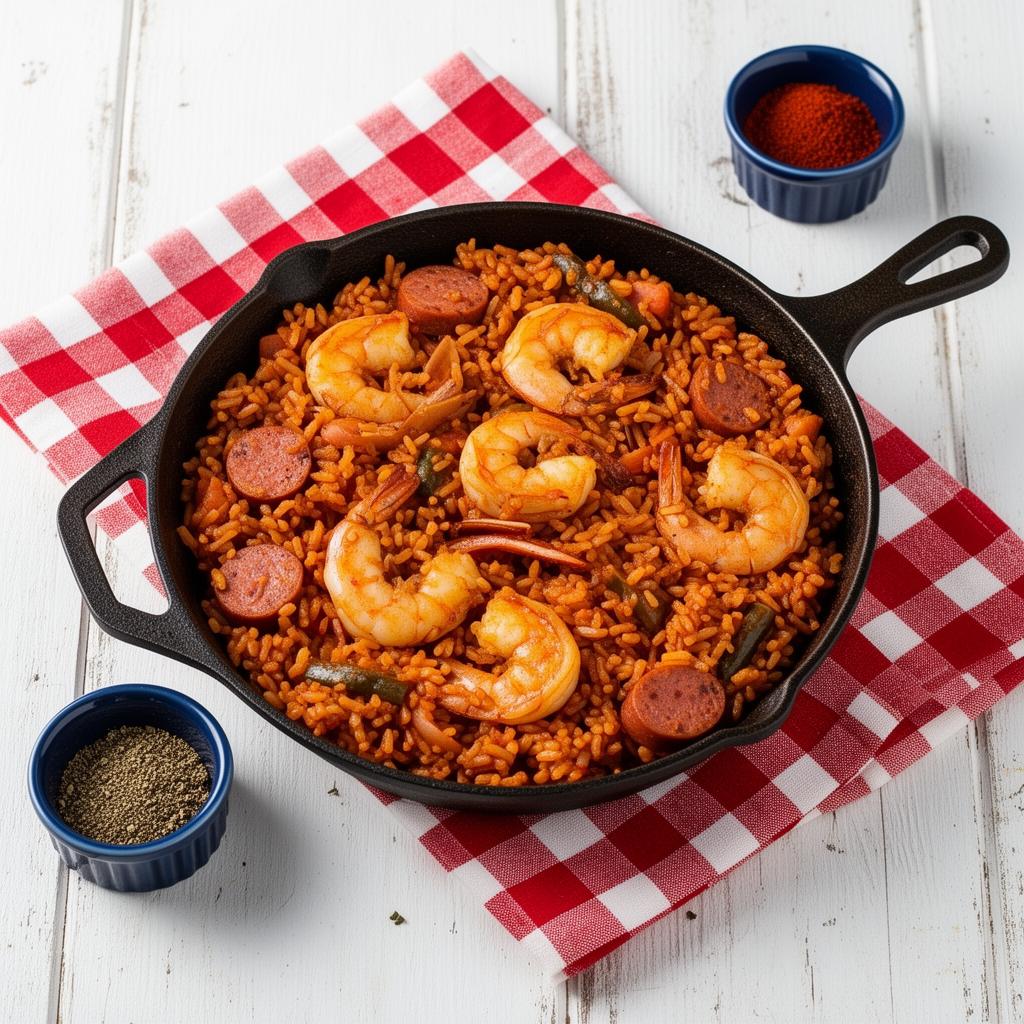 One-Skillet Jambalaya